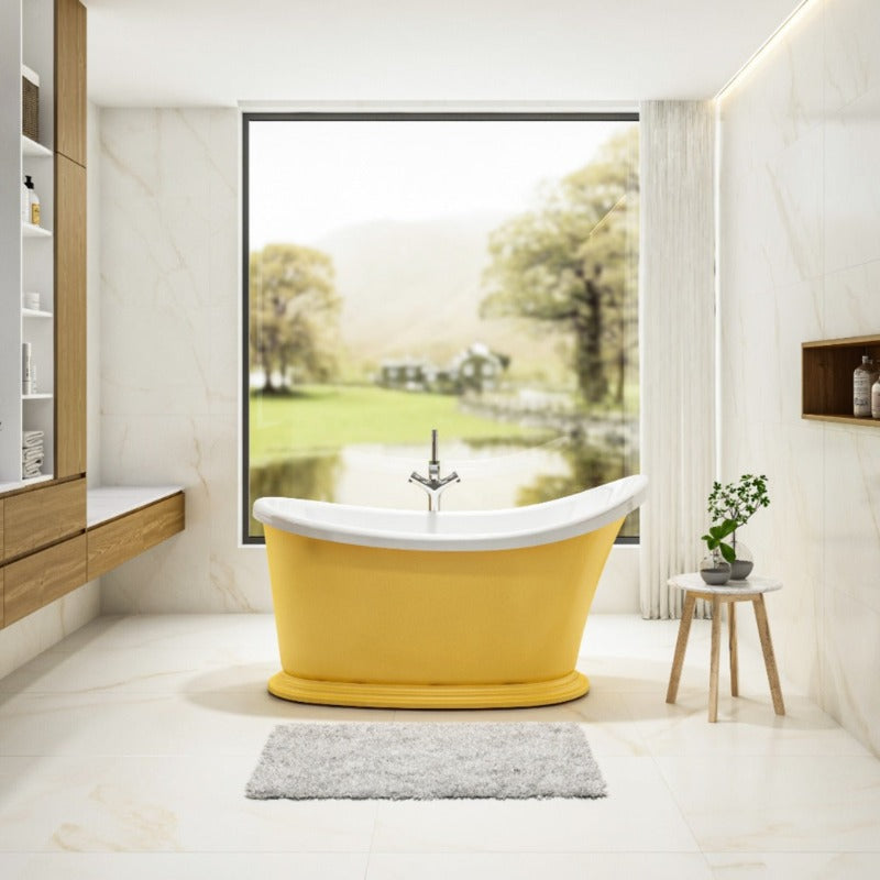 Charlotte Edwards Ersa | Freestanding Slipper Double ended Bath - 1500mm