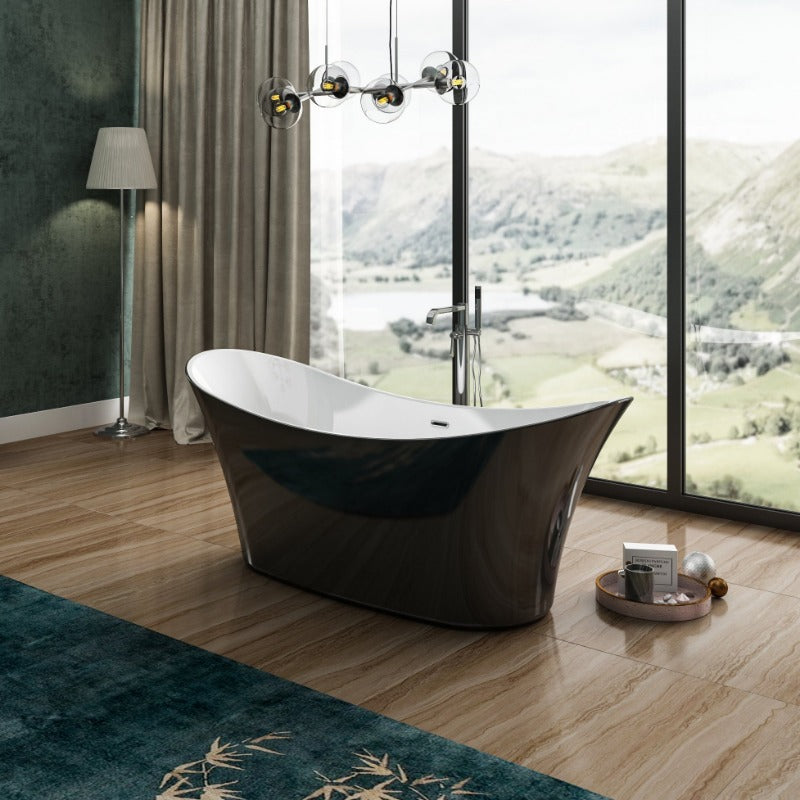 Charlotte Edwards Harrow | Freestanding Slipper Double ended Bath - 1700mm