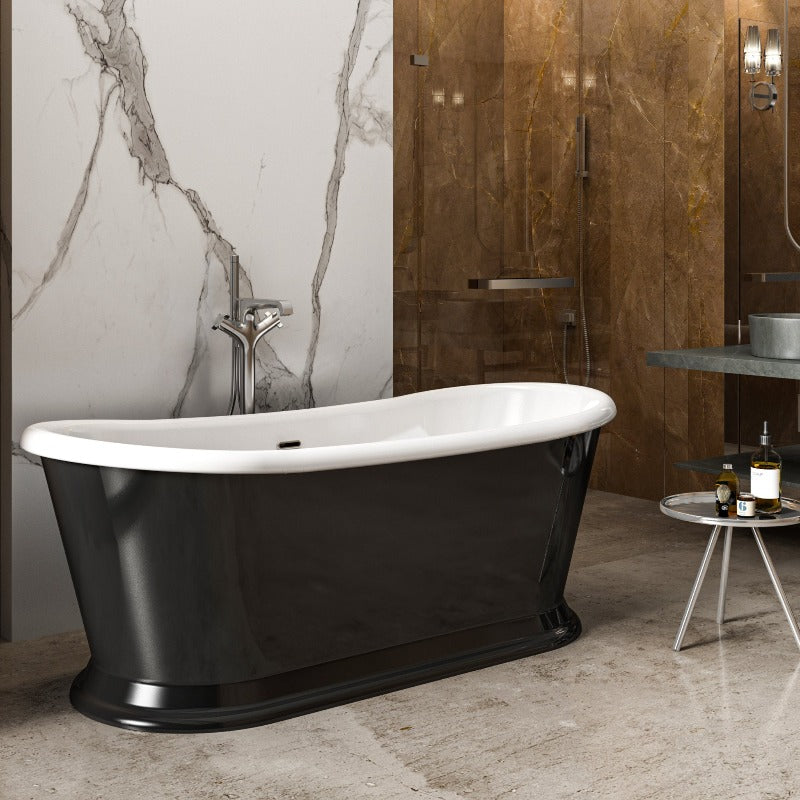 Charlotte Edwards Rosemary | Freestanding Double ended Roll Top Bath - 1710mm