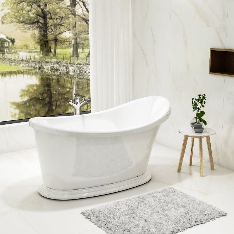 Charlotte Edwards Ersa | Freestanding Slipper Double ended Bath - 1500mm