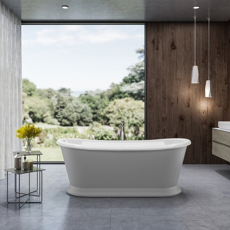 Charlotte Edwards Rosemary | Freestanding Double ended Roll Top Bath - 1710mm