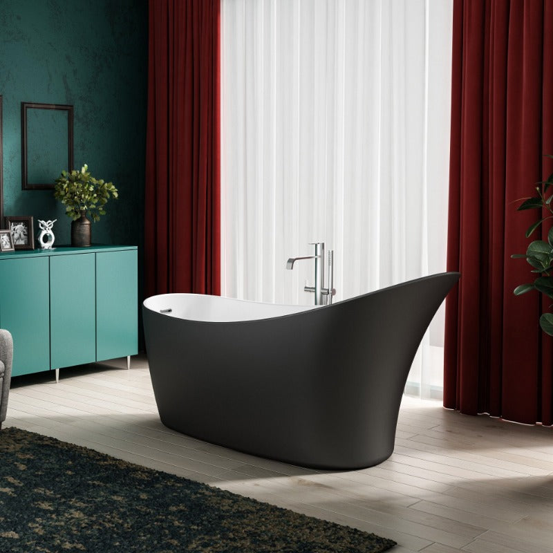 Charlotte Edwards Portobello | Freestanding Single ended Slipper Bath - 1400mm/1590mm/1720mm