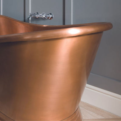 Bc Designs Antique Copper | Freestanding Boat Bath - 1500mm/1700mm