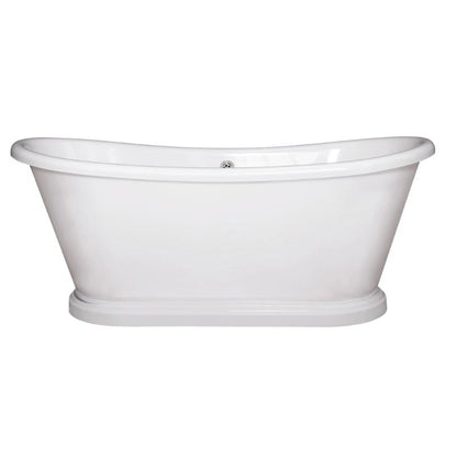 Bc Designs Boat | Freestanding Double Ended Acrylic Bath