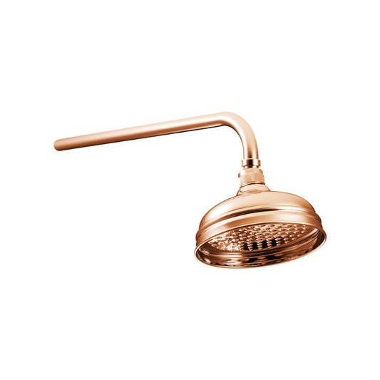 Hurlingham Copper Shower Rose 6"