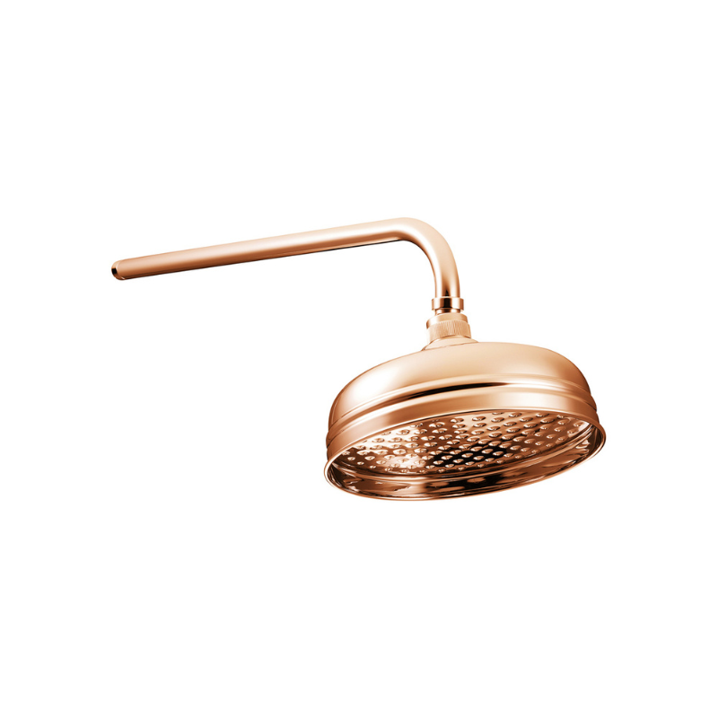 Hurlingham Copper Shower Rose 8"