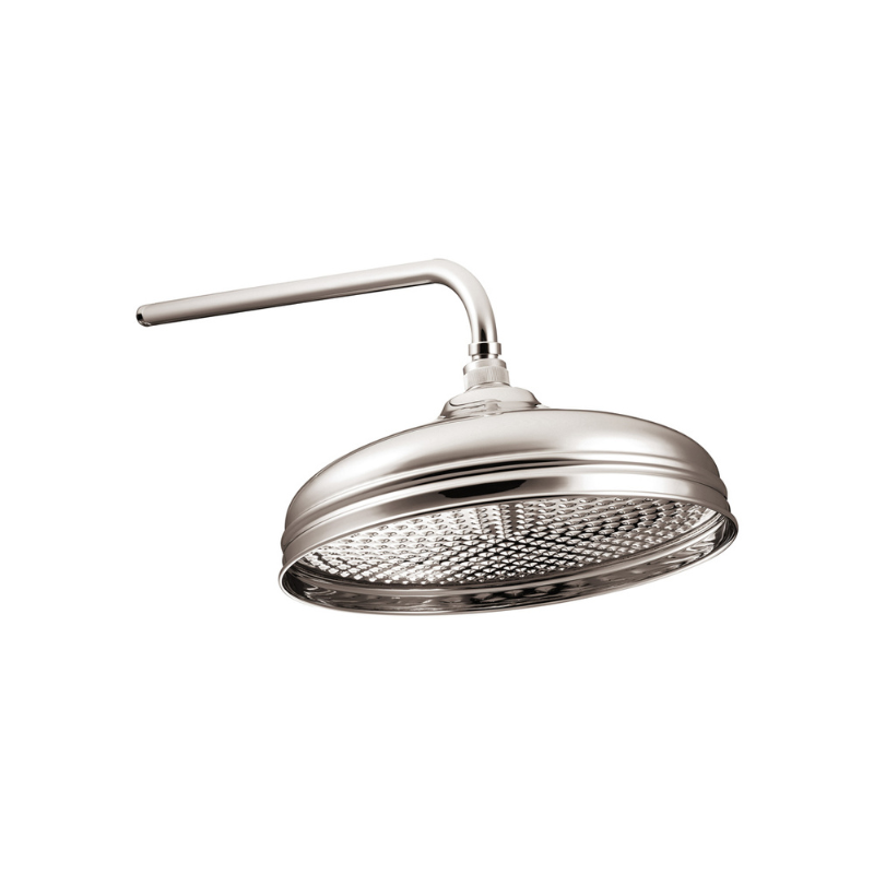 Hurlingham Nickel Shower Rose 12"