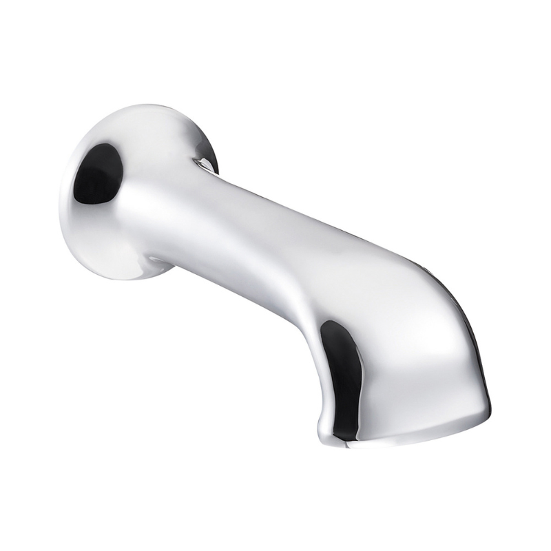 Hurlingham Wall Mounted Bath Spout Chrome