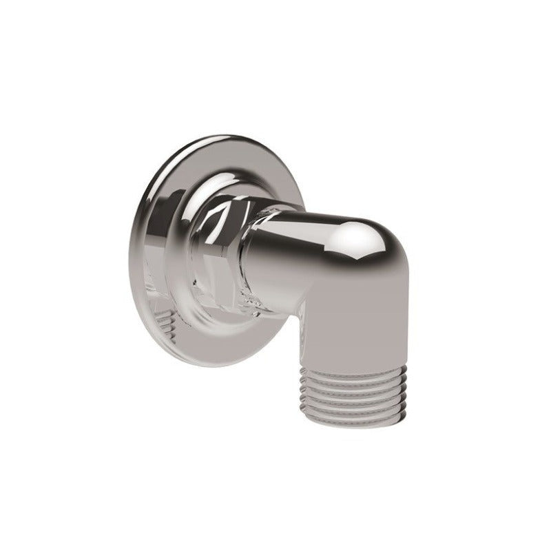 Hurlingham Nickel Shower Wall Elbow