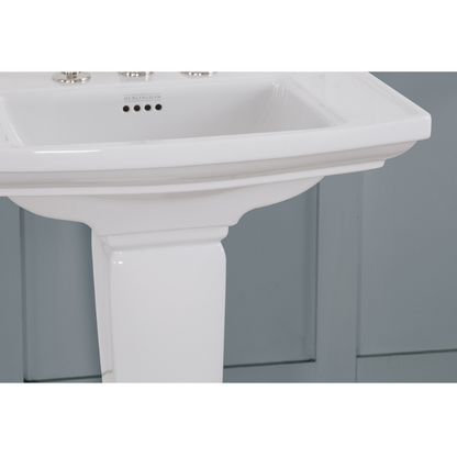 Hurlingham Chichester Wash Pedestal Basin Medium