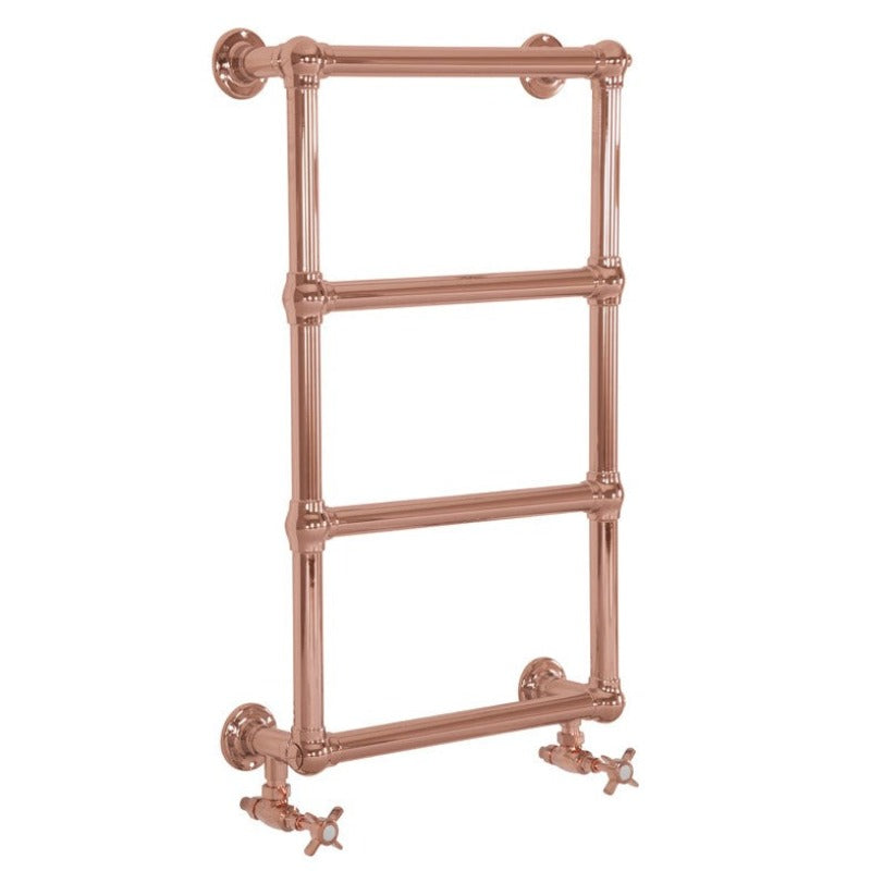 Hurlingham Bassingham Copper Towel Rail - 770mm x 500mm