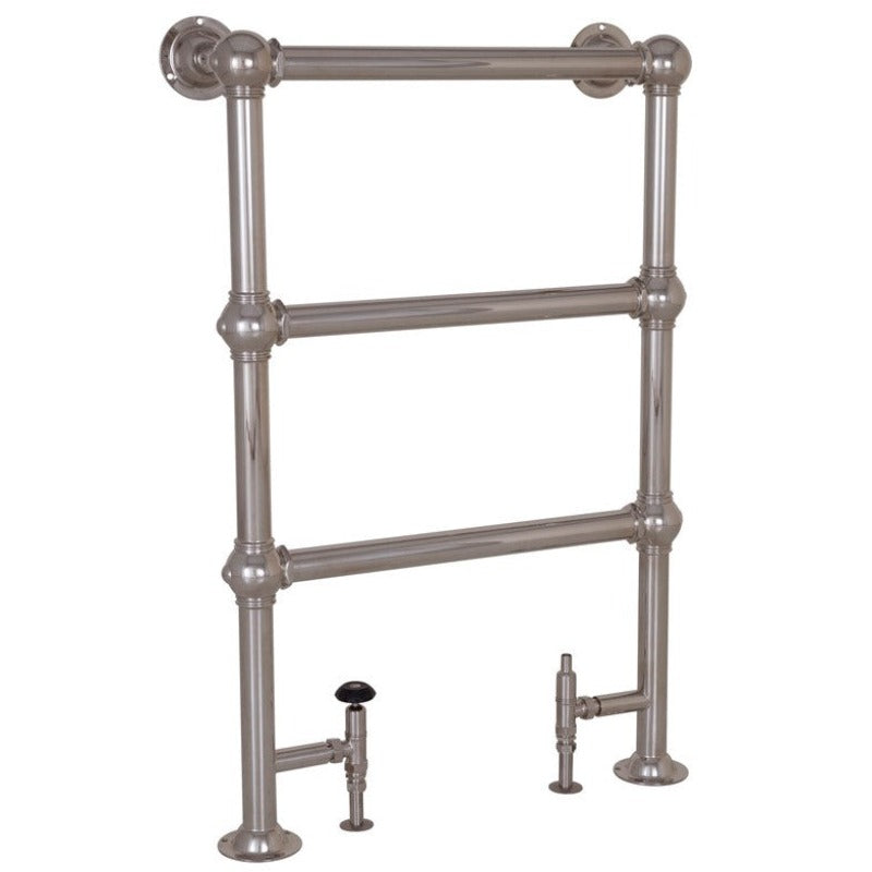 Hurlingham Colossus Floor Mounted Towel Rail - 1000mm x 650mm