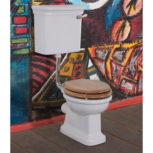 Hurlingham Hampton Low Level Traditional Toilet - WC, Cistern & Pan