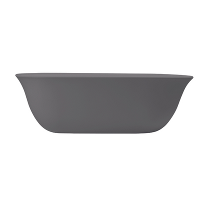 Bc Designs Omnia | Oval Rimmed Freestanding Bath - 1615mm