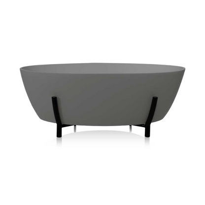 Bc Designs Essex | Round Freestanding Bath with Leg Stand - 1510mm