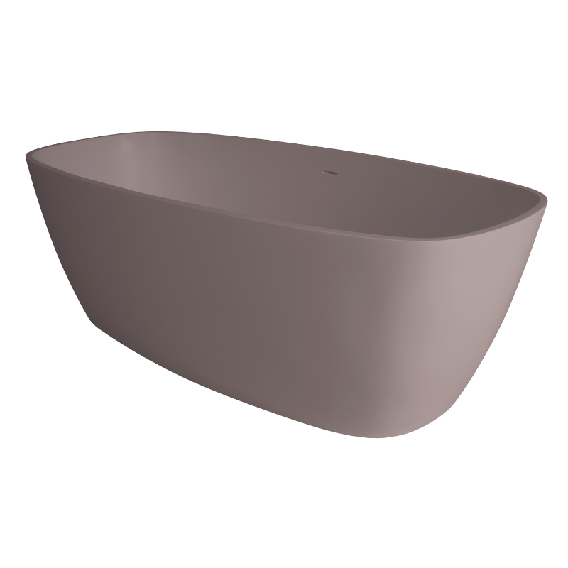 Bc Designs Vive Minimalist | Freestanding Square Rimless Bath - 1610mm