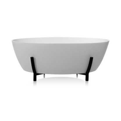 Bc Designs Essex | Round Freestanding Bath with Leg Stand - 1510mm