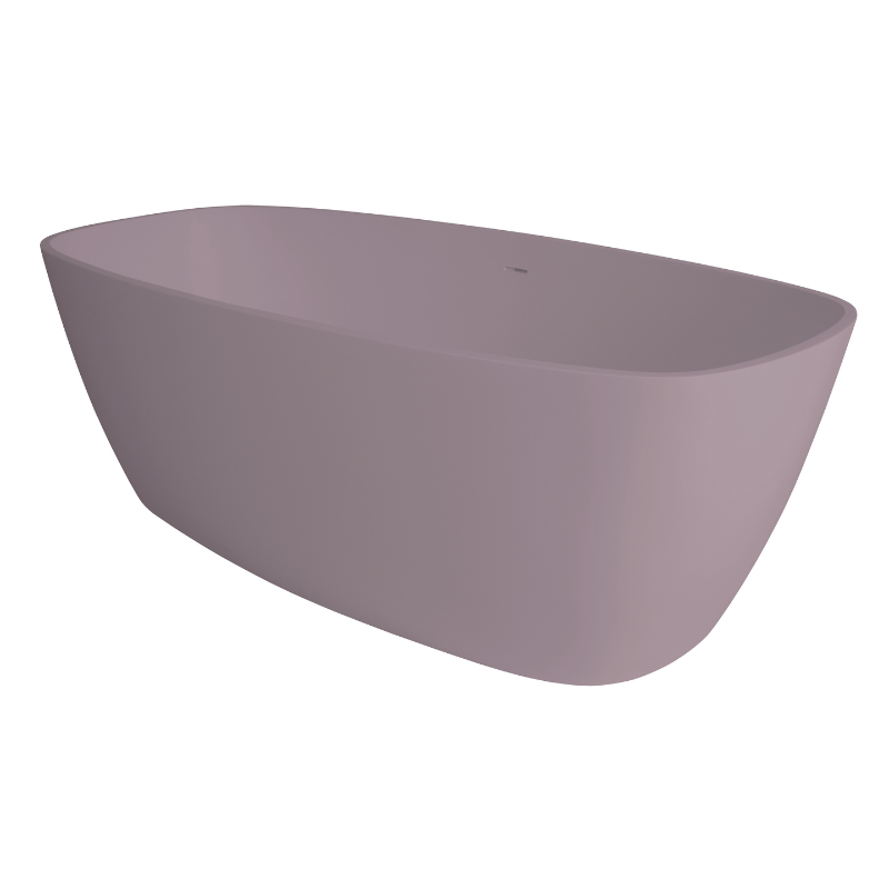 Bc Designs Vive Minimalist | Freestanding Square Rimless Bath - 1610mm