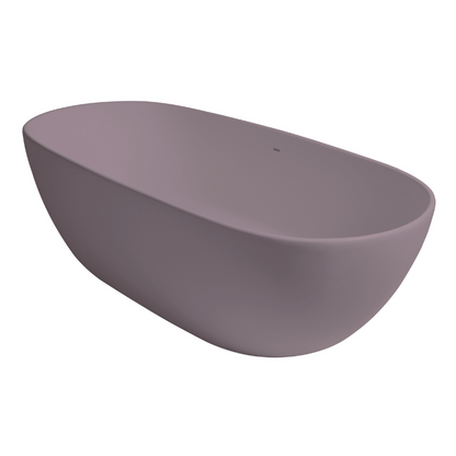 Bc Designs Crea Minimalist | Round Freestanding Bath with Overflow - 1665mm