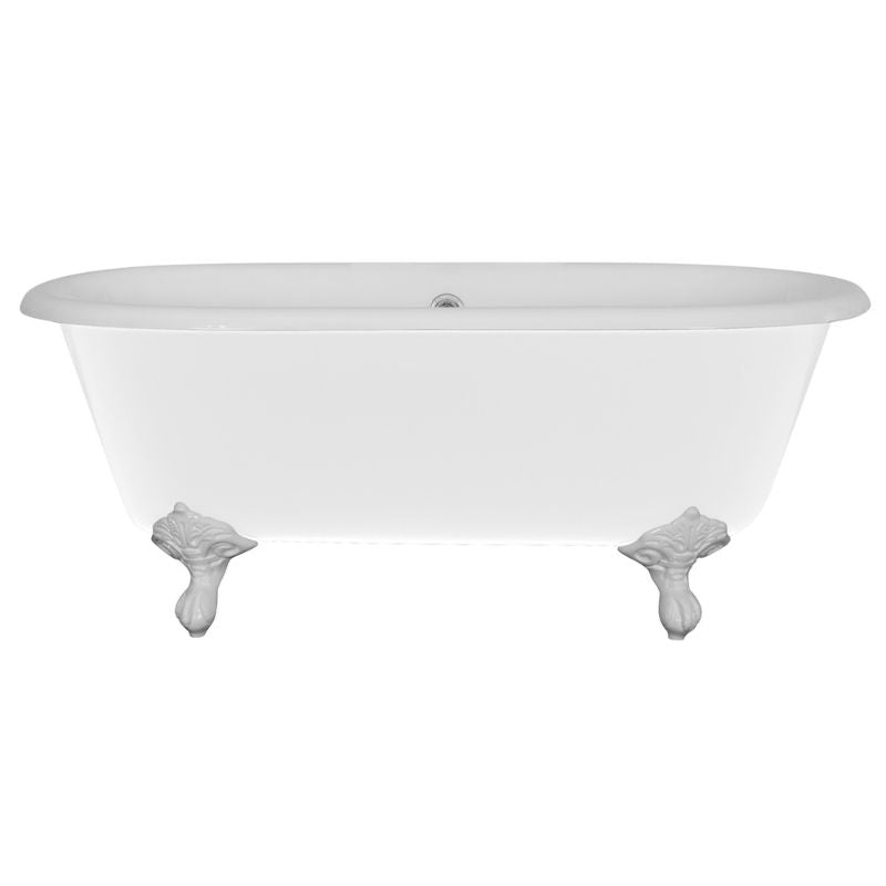 Hurlingham Dryden Small | Freestanding Cast Iron Bath Bath With Feet - 1530mm