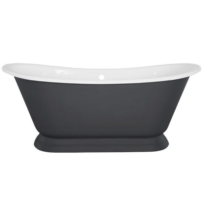 Hurlingham Galleon | Freestanding Cast Iron Roll Top Bath - 1675mm