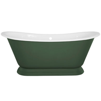 Hurlingham Galleon | Freestanding Cast Iron Roll Top Bath - 1675mm