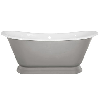 Hurlingham Galleon | Freestanding Cast Iron Roll Top Bath - 1675mm