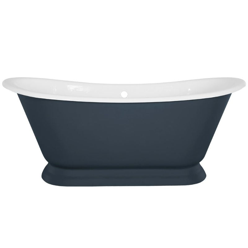 Hurlingham Galleon | Freestanding Cast Iron Roll Top Bath - 1675mm