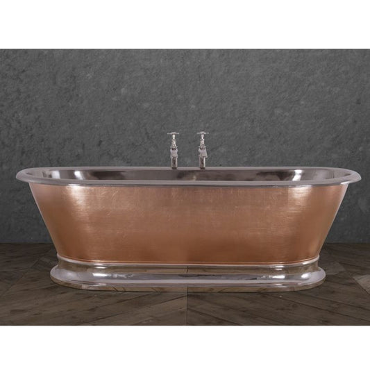 Hurlingham Zille Copper Leaf Guilded | Freestanding Roll Top Bath - 1940mm