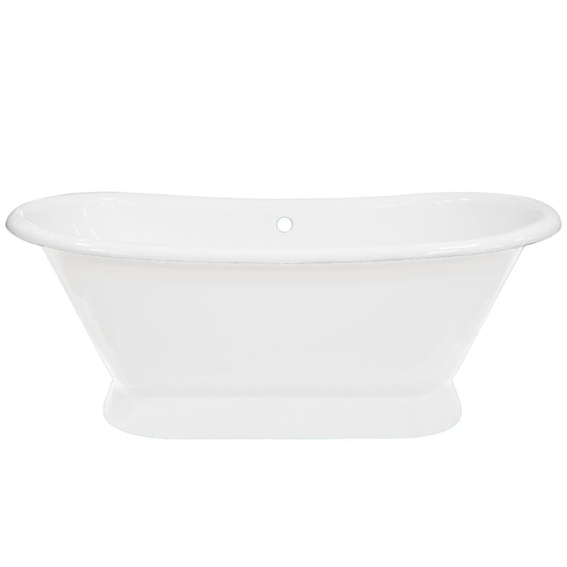 Hurlingham Chaucer | Freestanding Cast Iron Roll Top Bath - 1680mm