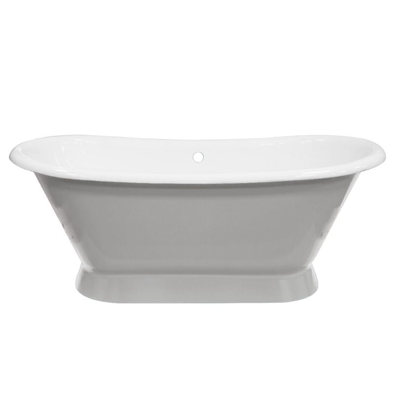 Hurlingham Chaucer | Freestanding Cast Iron Roll Top Bath - 1680mm