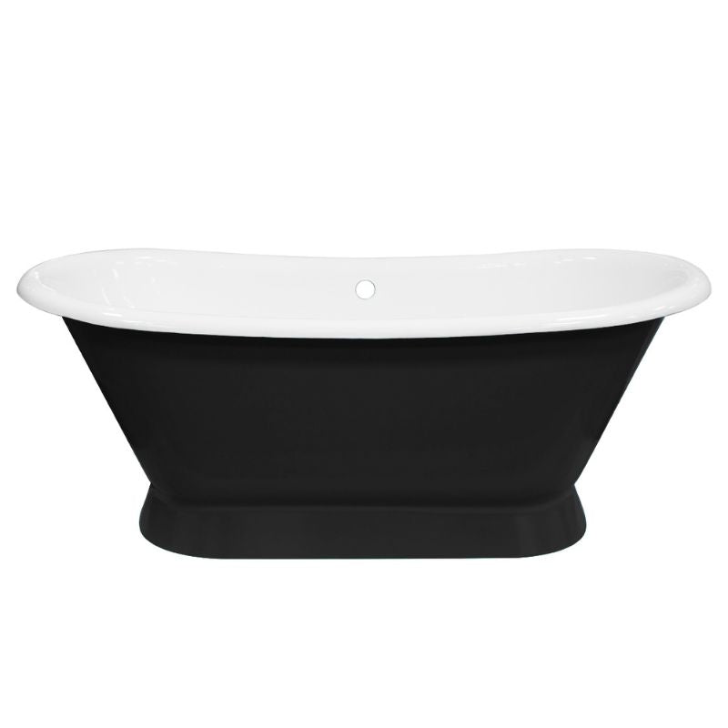 Hurlingham Chaucer | Freestanding Cast Iron Roll Top Bath - 1680mm