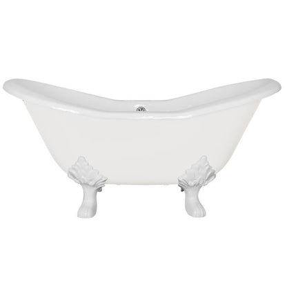 Hurlingham Byron | Freestanding Cast Iron Bath Feet - 1560mm