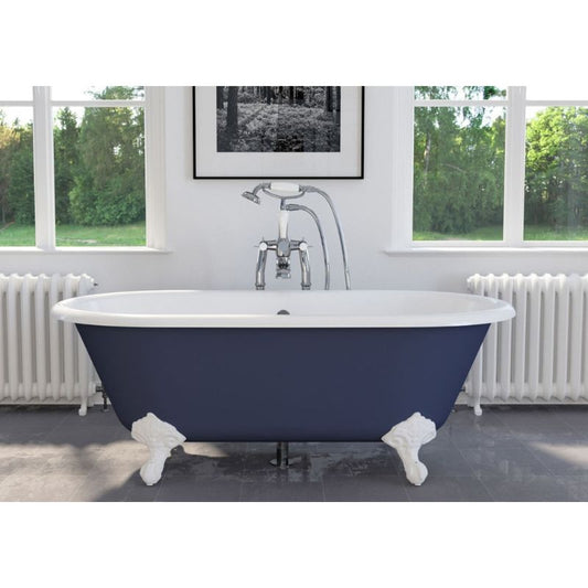 Hurlingham Dryden Small | Freestanding Cast Iron Bath Bath With Feet - 1530mm