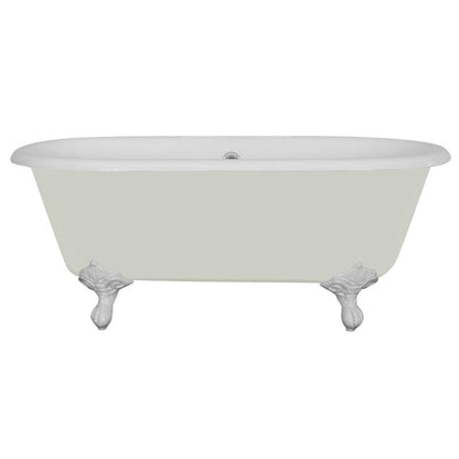 Hurlingham Dryden Small | Freestanding Cast Iron Bath Bath With Feet - 1530mm