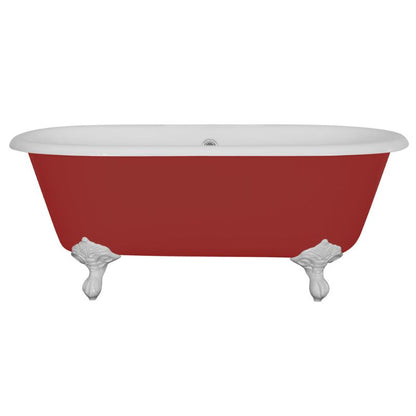 Hurlingham Dryden Small | Freestanding Cast Iron Bath Bath With Feet - 1530mm