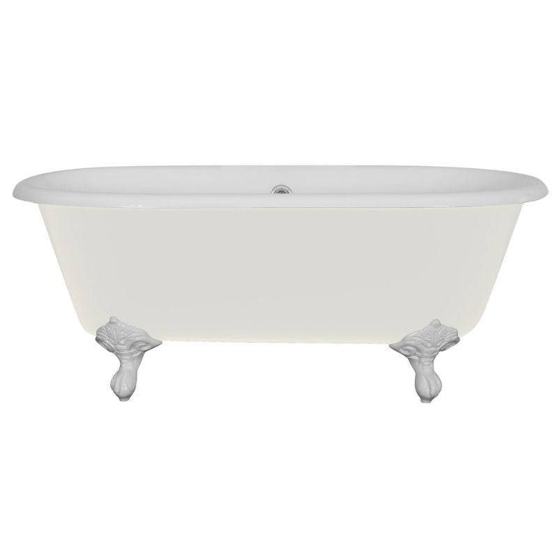 Hurlingham Dryden Small | Freestanding Cast Iron Bath Bath With Feet - 1530mm