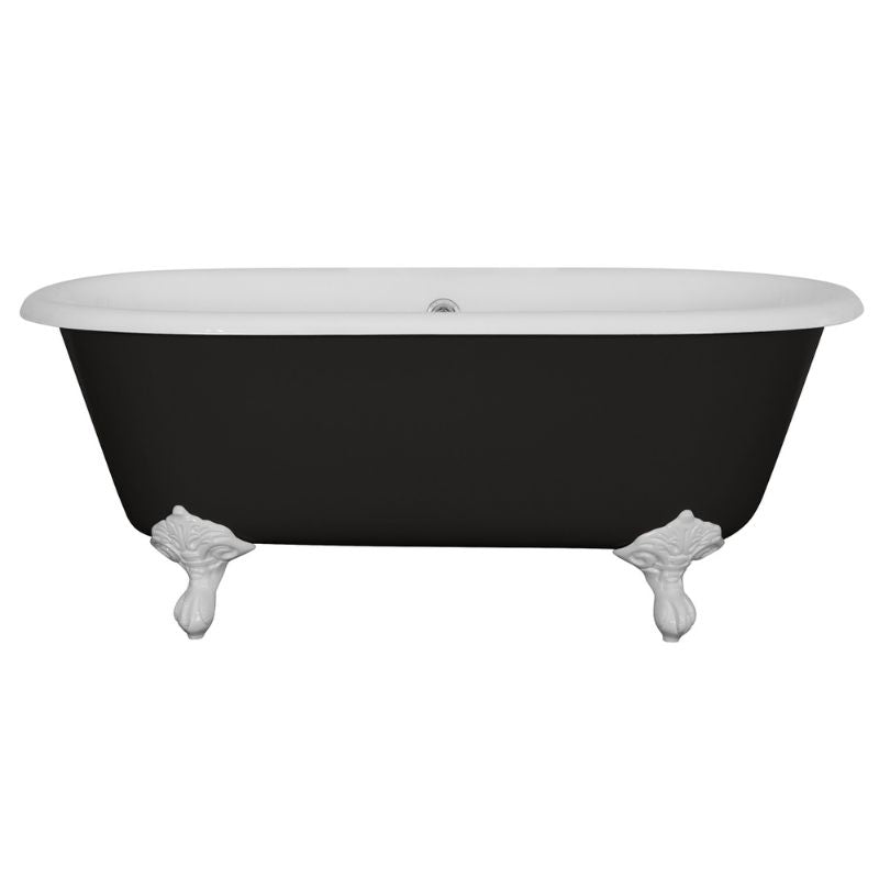 Hurlingham Dryden Small | Freestanding Cast Iron Bath Bath With Feet - 1530mm