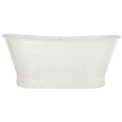 Hurlingham Drayton Boat | Freestanding Cast Iron Bath Bath - 1700mm