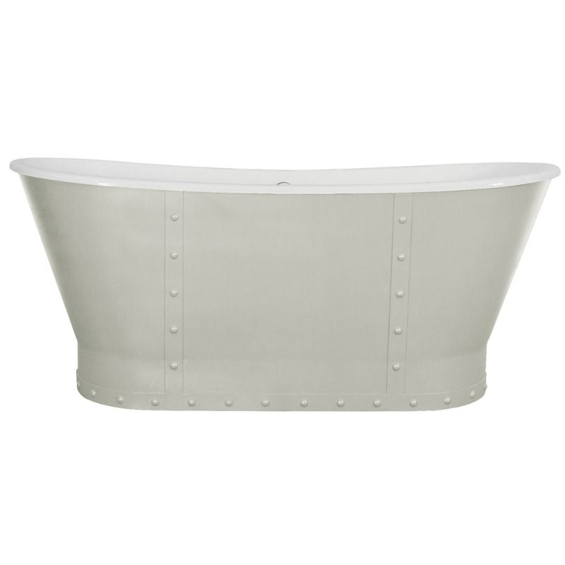 Hurlingham Drayton Boat | Freestanding Cast Iron Bath Bath - 1700mm