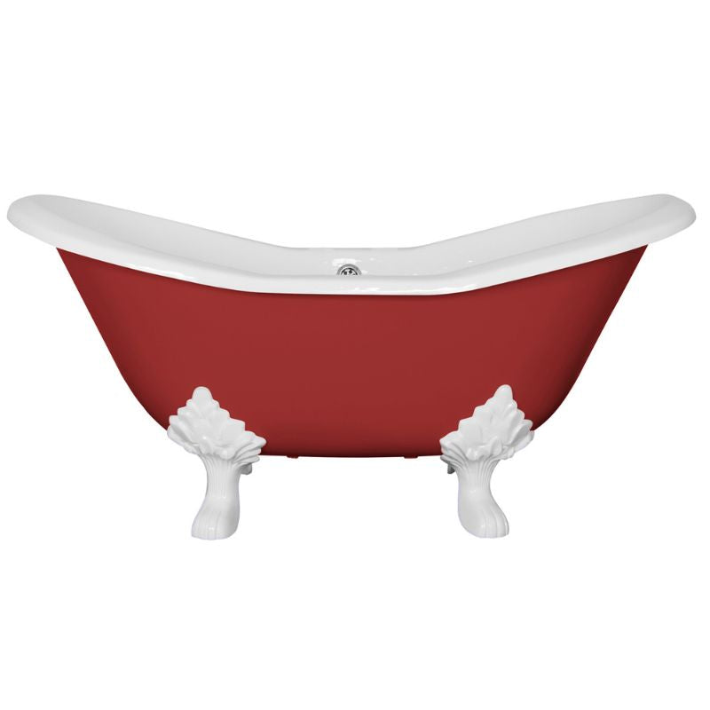 Hurlingham Byron | Freestanding Cast Iron Bath Feet - 1560mm