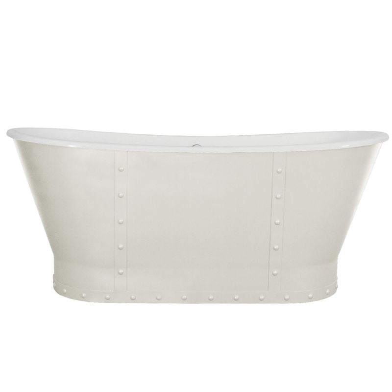 Hurlingham Drayton Boat | Freestanding Cast Iron Bath Bath - 1700mm