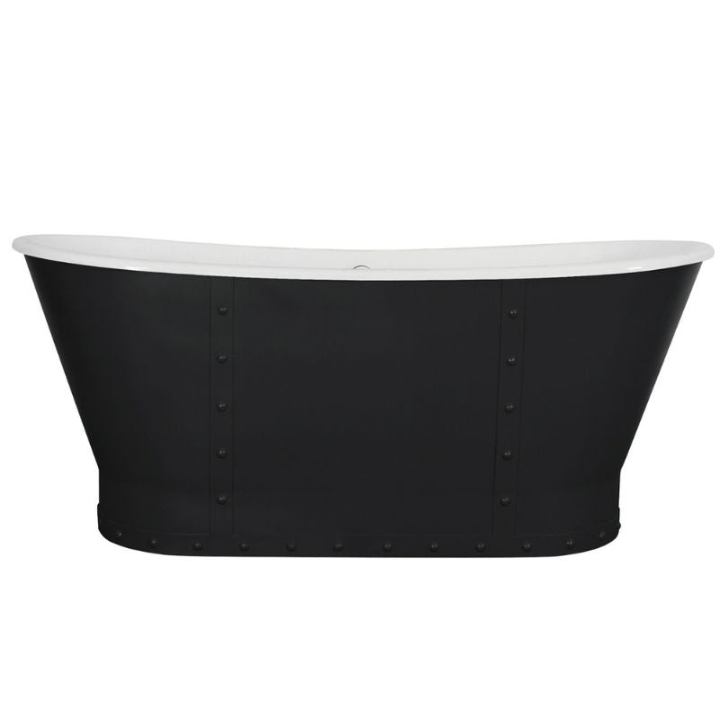 Hurlingham Drayton Boat | Freestanding Cast Iron Bath Bath - 1700mm