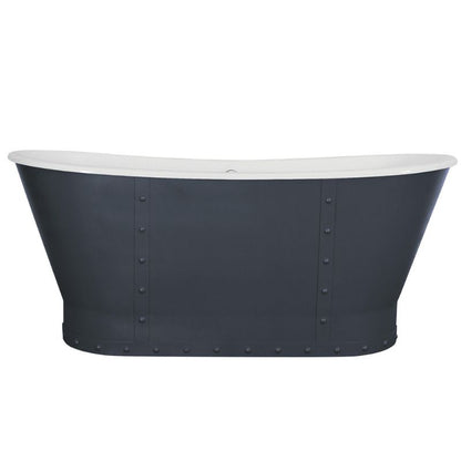 Hurlingham Drayton Boat | Freestanding Cast Iron Bath Bath - 1700mm