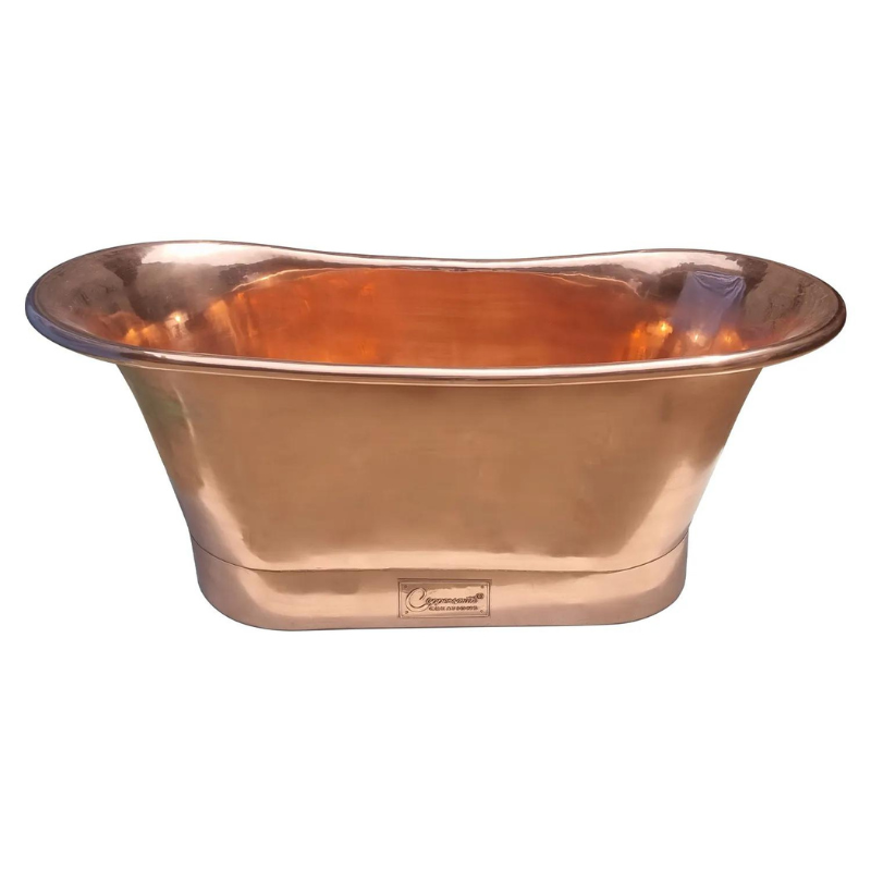 Straight Base Copper Bathtub Full Copper