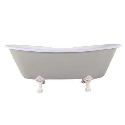 Hurlingham Prior | Freestanding Clawfoot Roll Top Bath - 1720mm