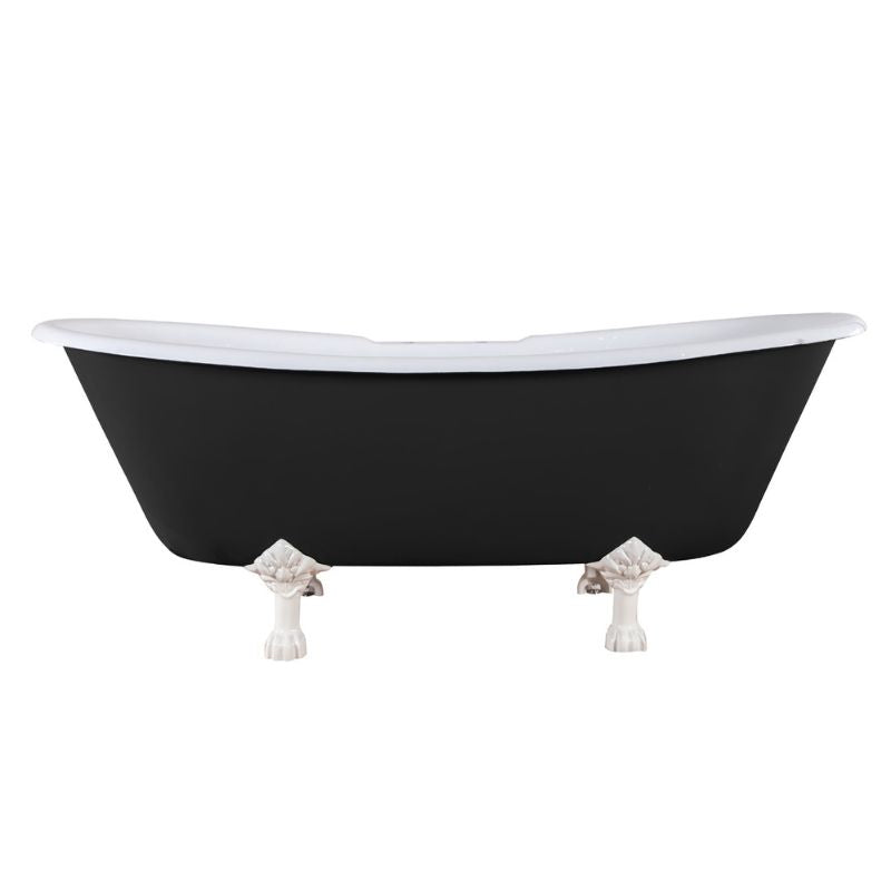 Hurlingham Prior | Freestanding Clawfoot Roll Top Bath - 1720mm