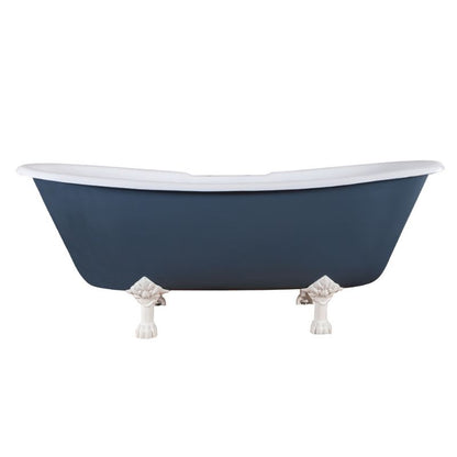 Hurlingham Prior | Freestanding Clawfoot Roll Top Bath - 1720mm