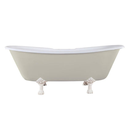 Hurlingham Prior | Freestanding Clawfoot Roll Top Bath - 1720mm