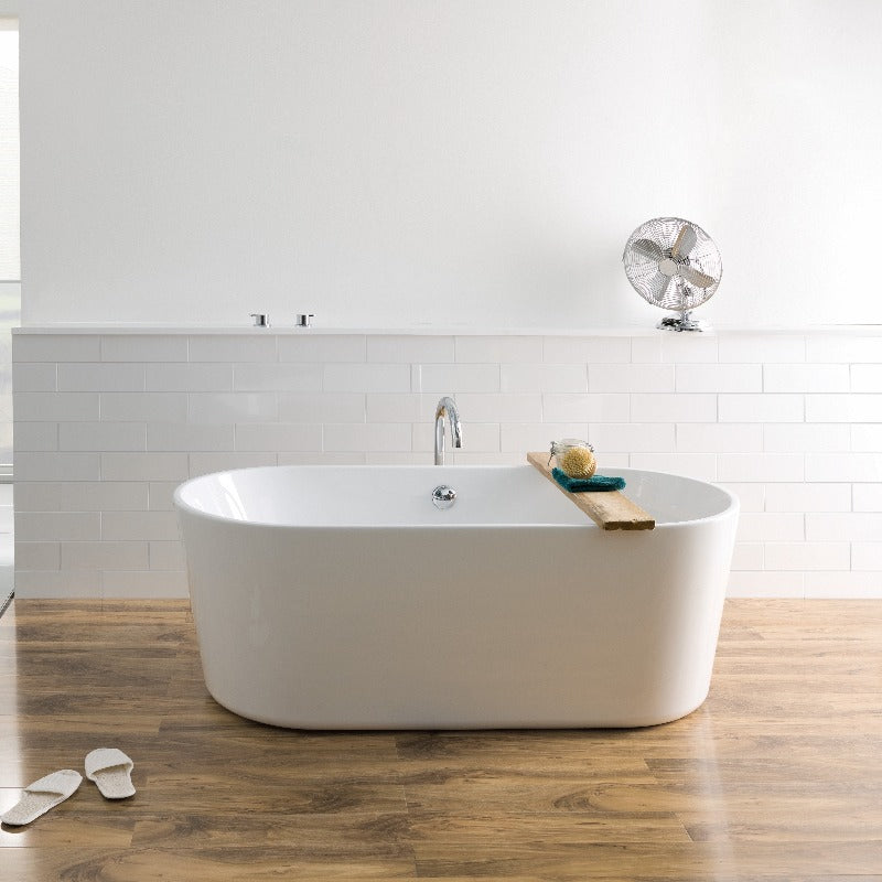 Bc Designs Viado | Round Freestanding Bath Waste Included